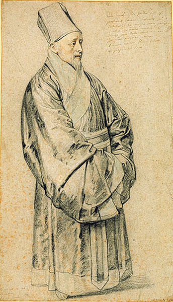 Nicolas Trigault In Chinese Costume