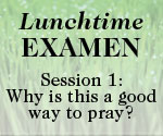 Lunchtime Examen Session 1 button