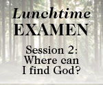 Lunchtime Examen Session 2 button