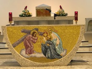 The new altar