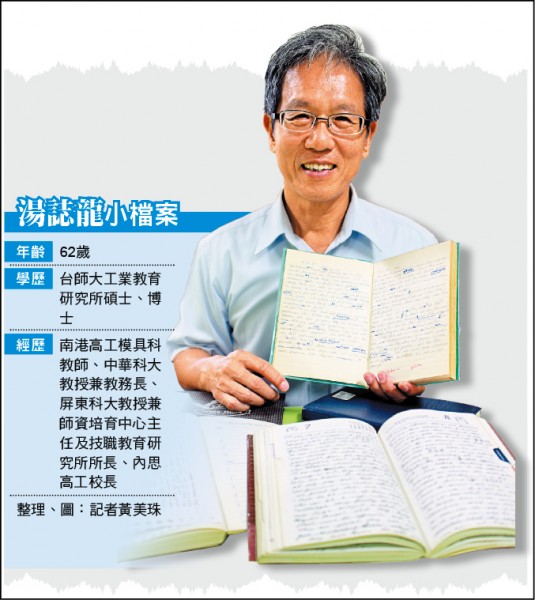 鲁蛇变校长 汤志龙身教治校