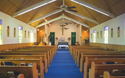 All Saints Catholic Church in Anniston. Photo: Shea Zirlott/The Anniston Star.