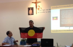 Graeme Mundine, Executive Officer of the Aboriginal Catholic Ministry in the Sydney Archdiocese in Australia, advocates Aboriginal rights within the Churches and broader community. Photo credits: Pedro Walpole