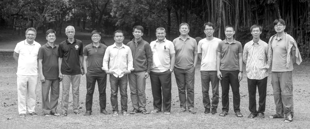 Delegates of the JCAP Formation for Formators workshop with CIS Executive Director Fr Silvino Borres Jr (first from left) and JCAP Formation Delegate Fr Riyo Mursanto (third from left).