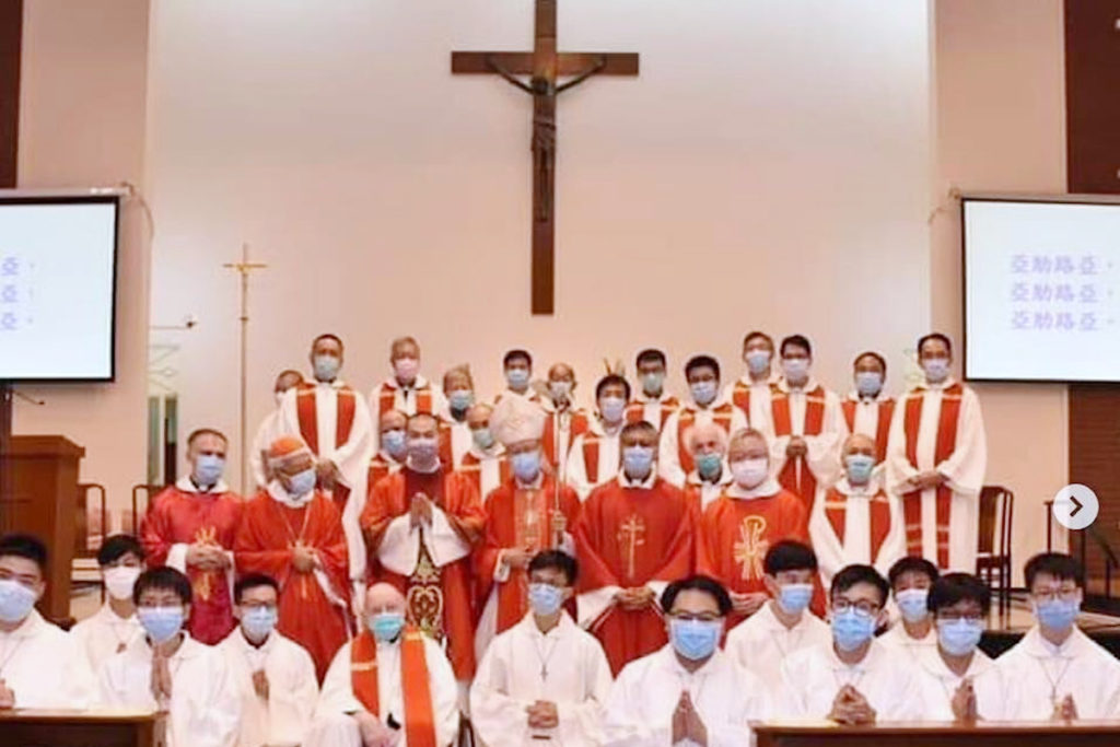 Deacon Philip Shi’s ordination in Hong Kong