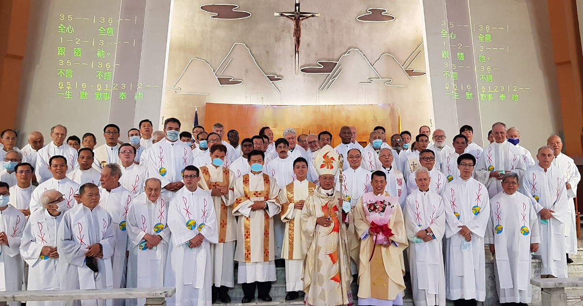 Celebrating ordinations in the Chinese Jesuit Province