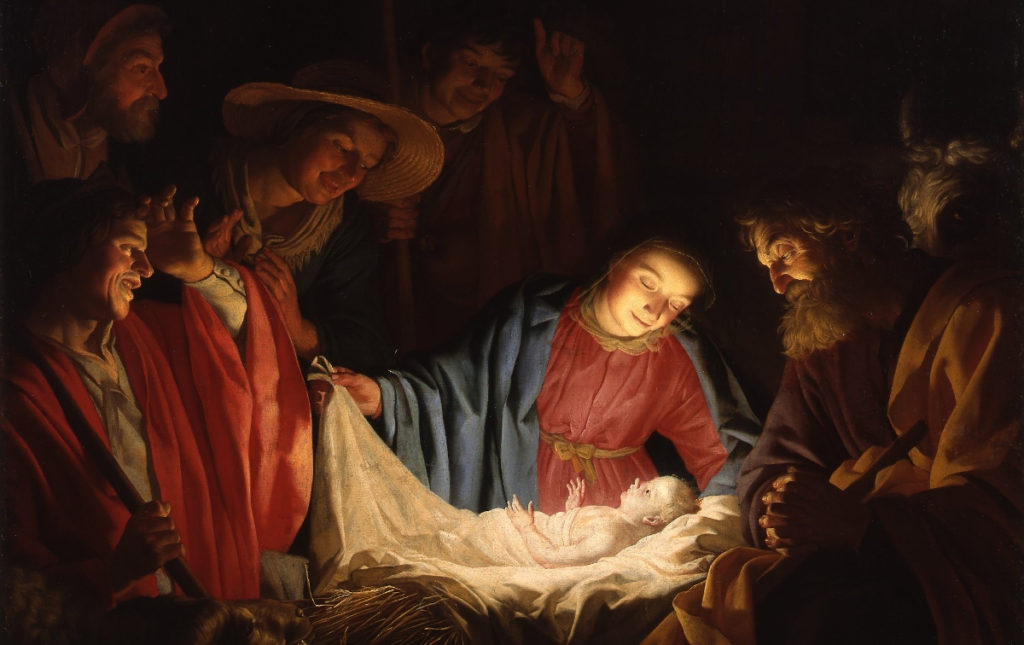 Gerard van Honthorst’s Adoration of the Shepherds (1622)