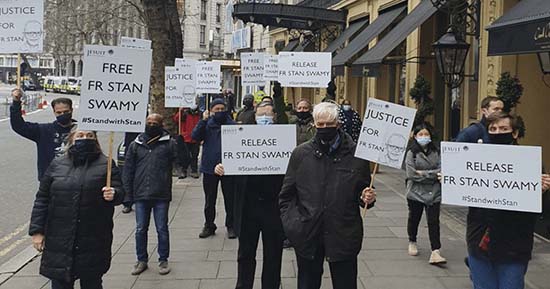 Jesuits intensify campaign for release of Fr. Stan Swamy