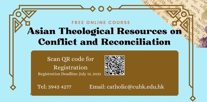 Online Course: Asian theological resources on conflict and reconciliation