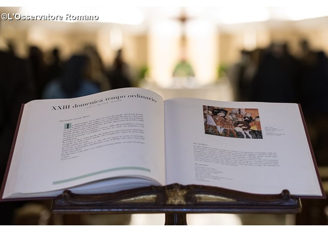 教宗方濟各：耶穌處在人群中，祂不是講臺上的教授