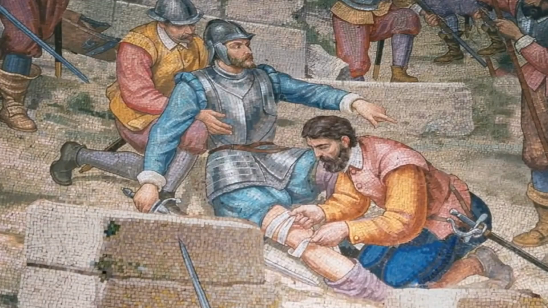 Bangbu Rhone war wounded