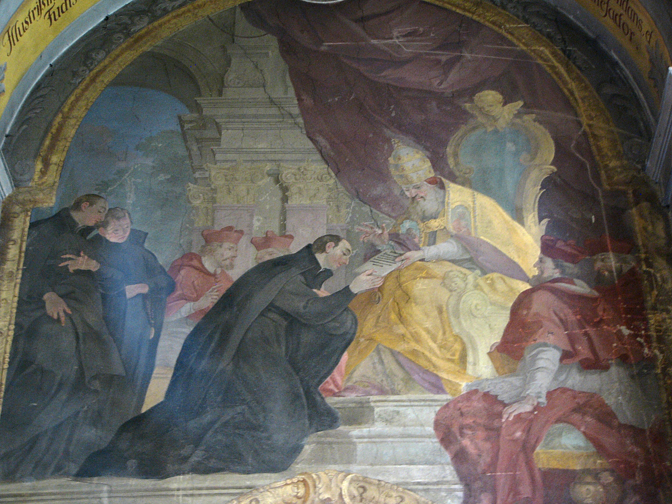 The formal establishment of the Jesuits