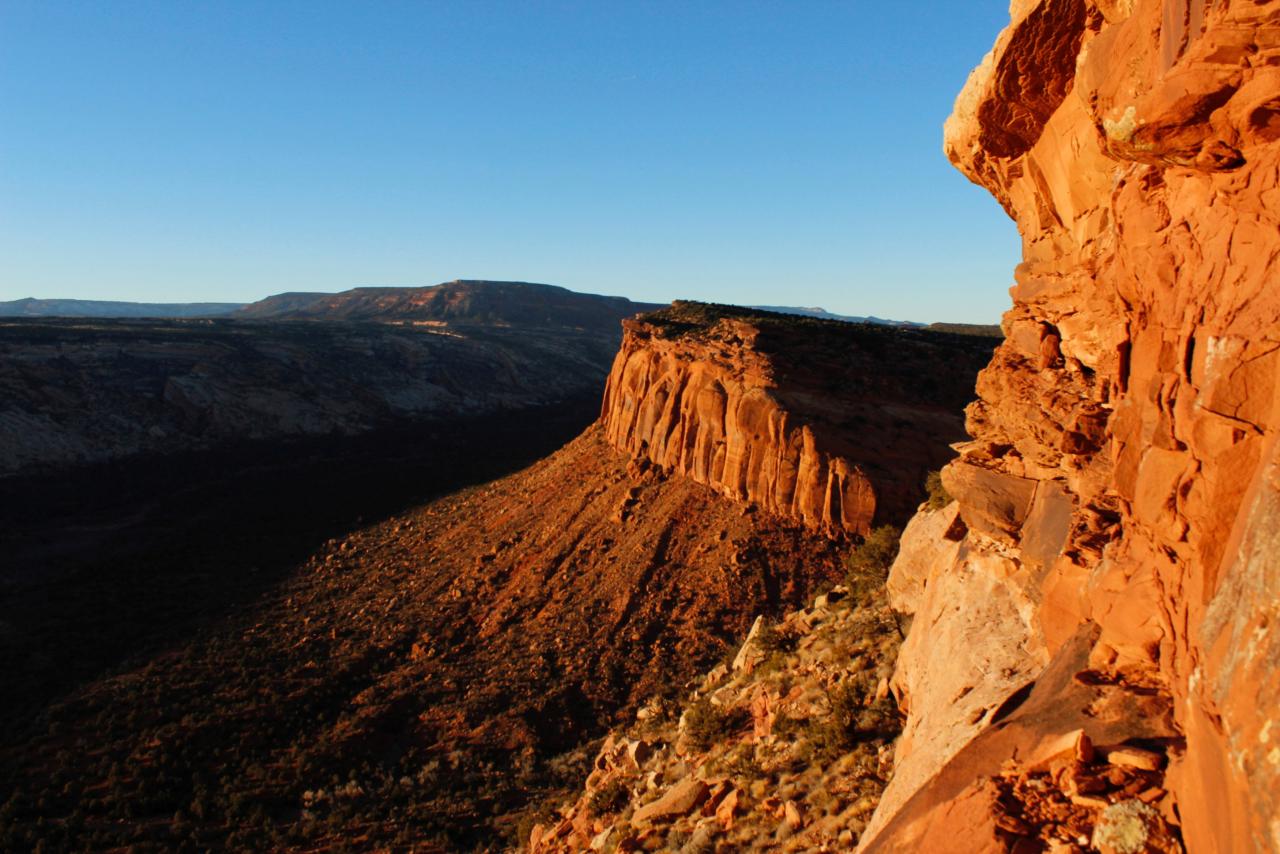 FILE PHOTO: The view from Comb Ridge is pictured in Utah's Bears Ears area of the Four Corners Region