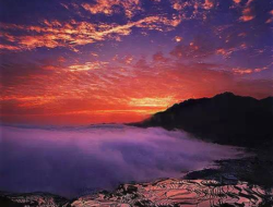 Yuanyang terraced fields.Yunnan