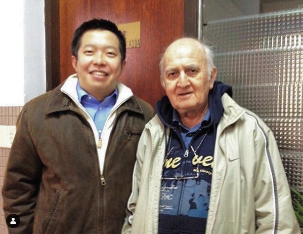 弘宣天(老弘)神父是高嘉陽第一位靈修導師 Spiritual Director
