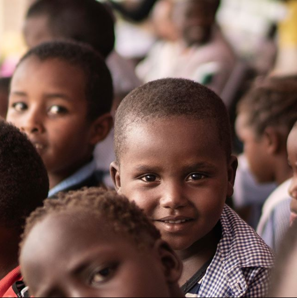 JRS special needs students participate in an event in Kakuma refugee camp, Kenya.