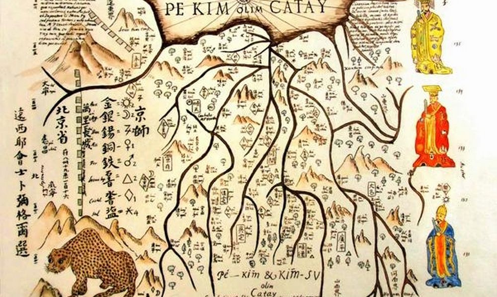 卜弥格所绘制的北京社区地图