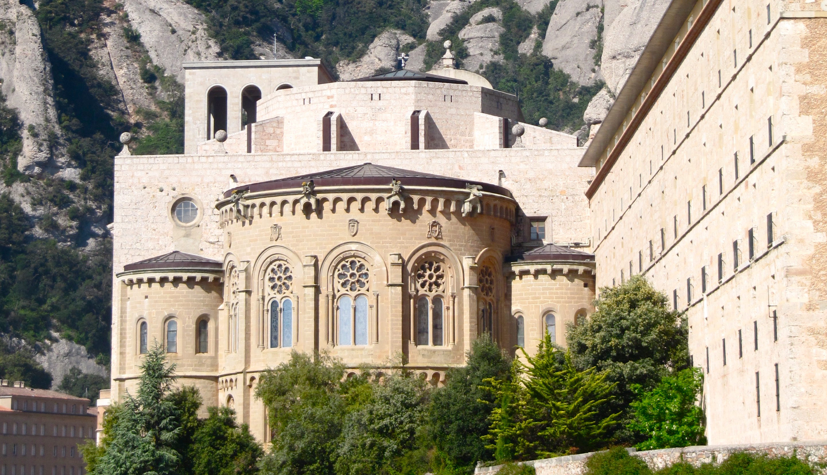 蒙賽辣聖本篤修院 Abbey, Santa Maria de Montserrat