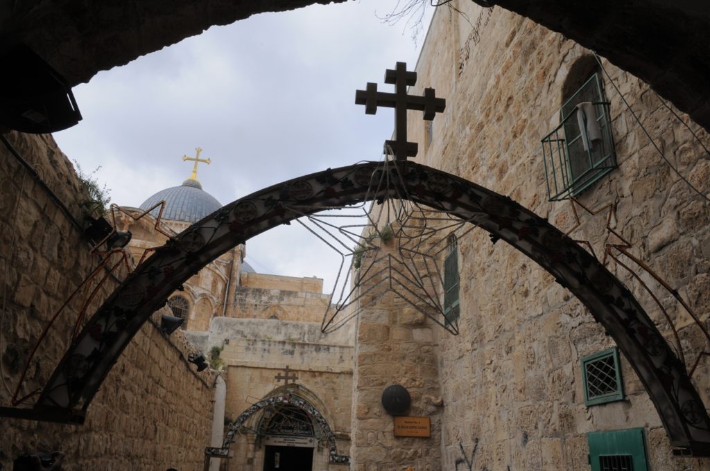 方濟會負責管理耶路撒冷聖地 The Franciscans are responsible for the Christian shrines in Jerusalem