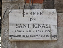 巴塞隆納聖依納爵的紀念街道 St. Ignatius Street, Barcelona