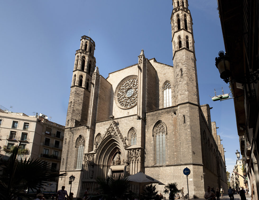 巴塞隆納海洋聖母大殿 
Santa Maria del Mar Basilica,Barcelona