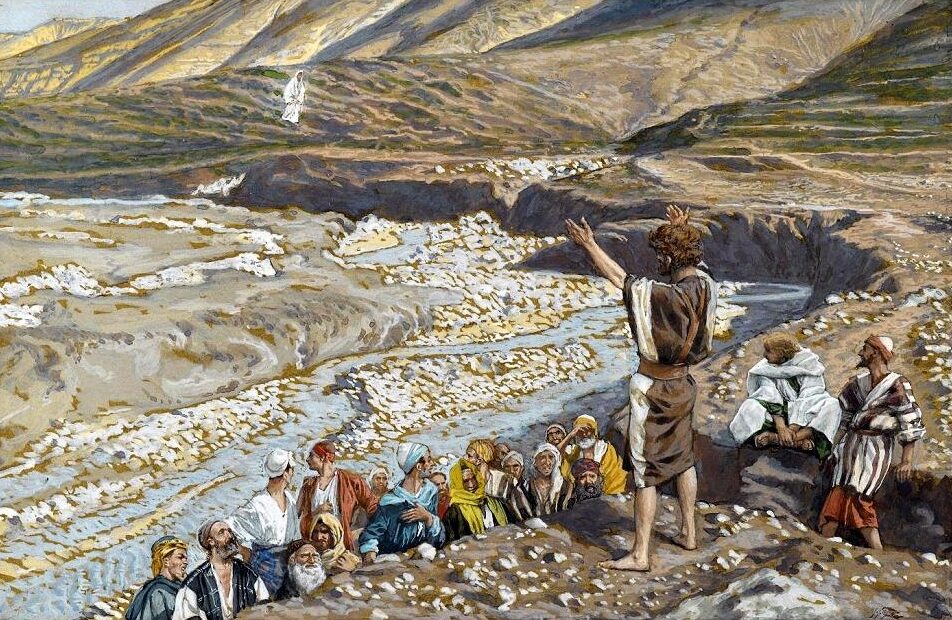 John the Baptist Sees Jesus From Afar
by James Tissot