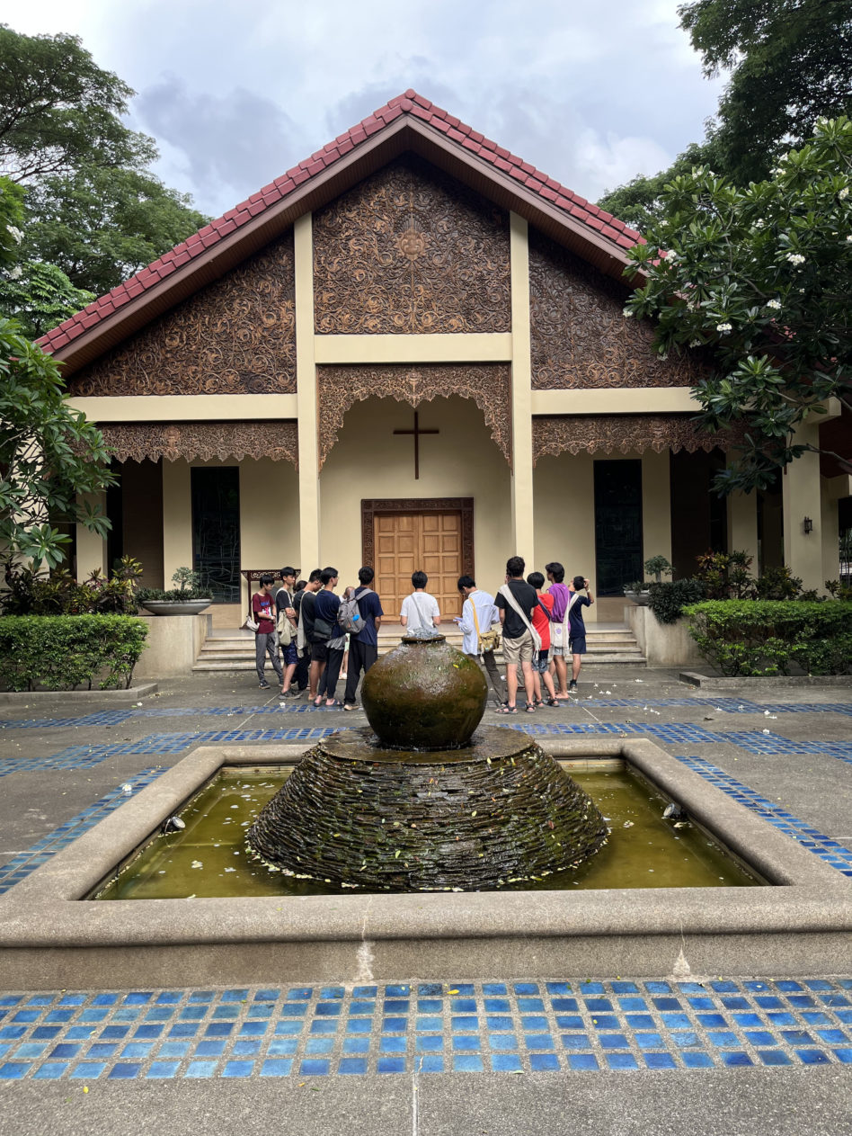 旅途最後在耶穌會的靜修中心反思所得。