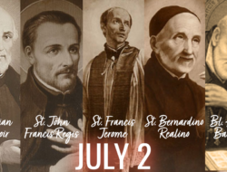Sts. Bernardino Realino, John Francis Regis, and Francis Jerome; Blesseds Julian Maunoir and Anthony Baldinucci