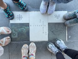 依納爵大殿前朝聖者的腳步