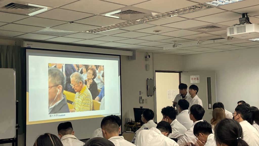 醫學生分享他們經由訪視認識的孔學仁修士