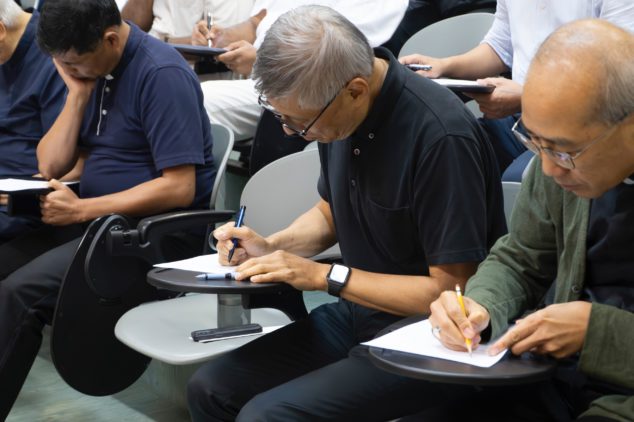 周守仁樞機和夏志誠主教全程參加