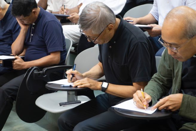 周守仁樞機和夏志誠主教全程參加