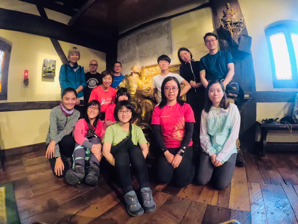2019年依納爵朝聖之旅在依納爵皈依小堂