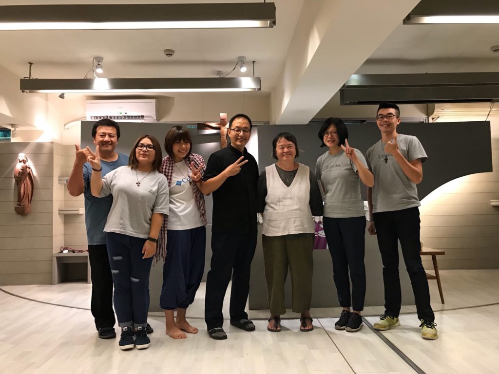 Magis 青年中心工作人員向王漪老師學習福音劇靈修