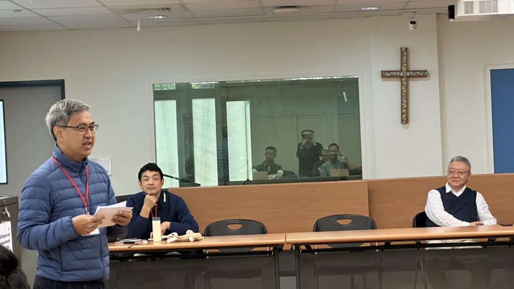 JCAP 主席 Fr. Jun Viray SJ 致辭