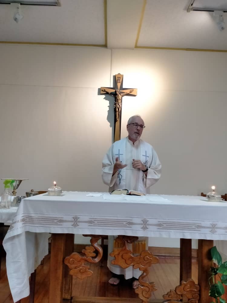亞太區依納爵靈修網絡協調人 Fr. Edward Quinnan 主禮感恩聖祭