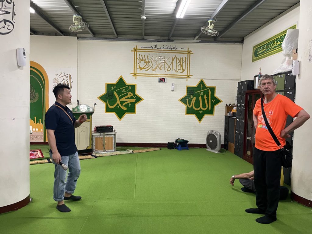 八斗子漁港的穆斯林祈禱室