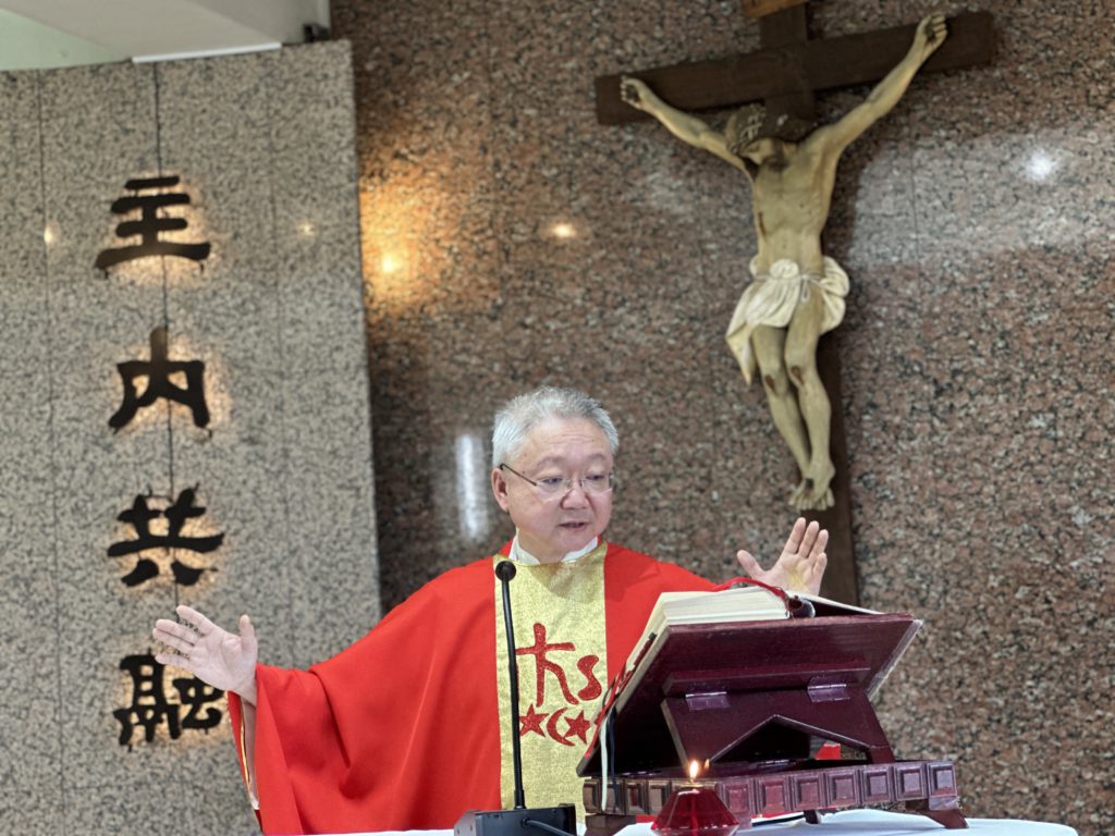 董澤龍神父主禮第三天感恩祭
