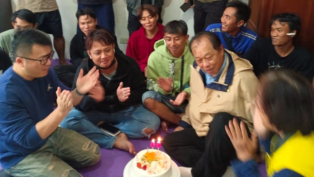 新事中心為印尼漁工爸爸，慶祝印尼父親節