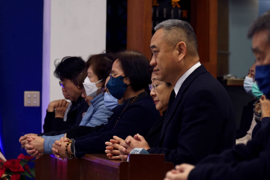 朱立德神父的姪儿朱忠嘉先生与姪媳王秋梨女士