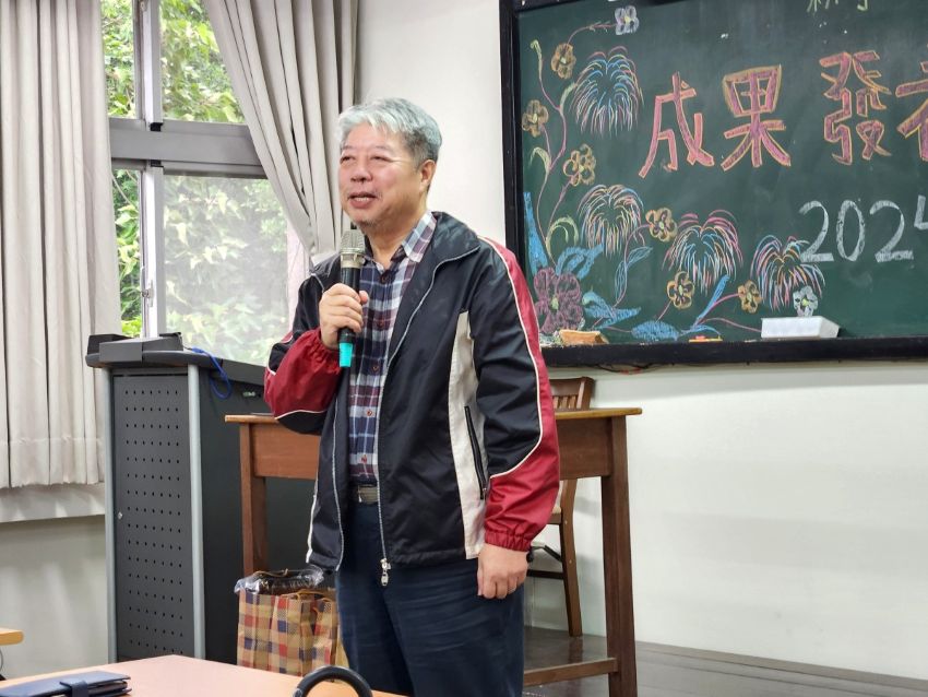 移工中文班的卢心懋老师,发表带领中文班成长的感言