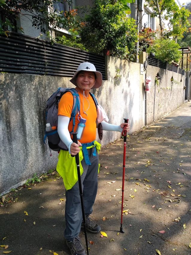 陳宏道老師生前得知罹癌後,徒步環島了33天