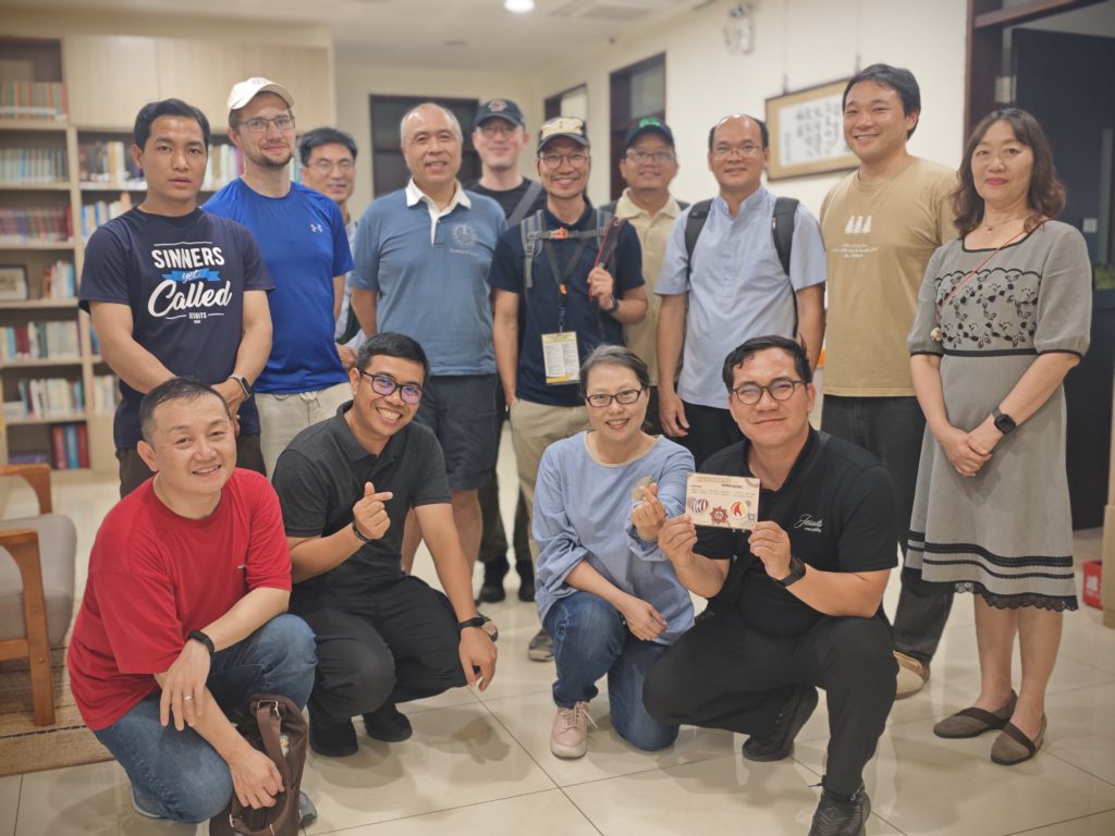 與會者拜訪台北依納爵靈修中心