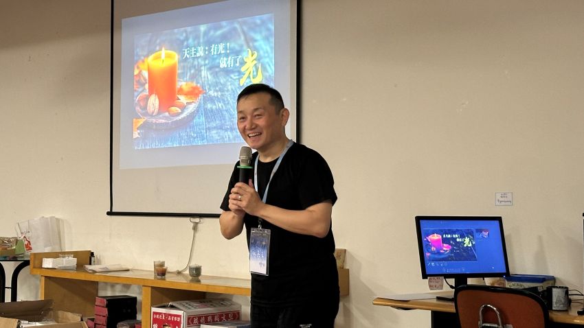 杜嘉豪修士的讲座,结合灵修与手作