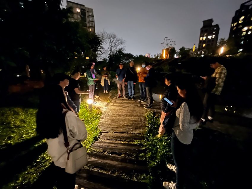 在客家文化园区进行的生态苦路