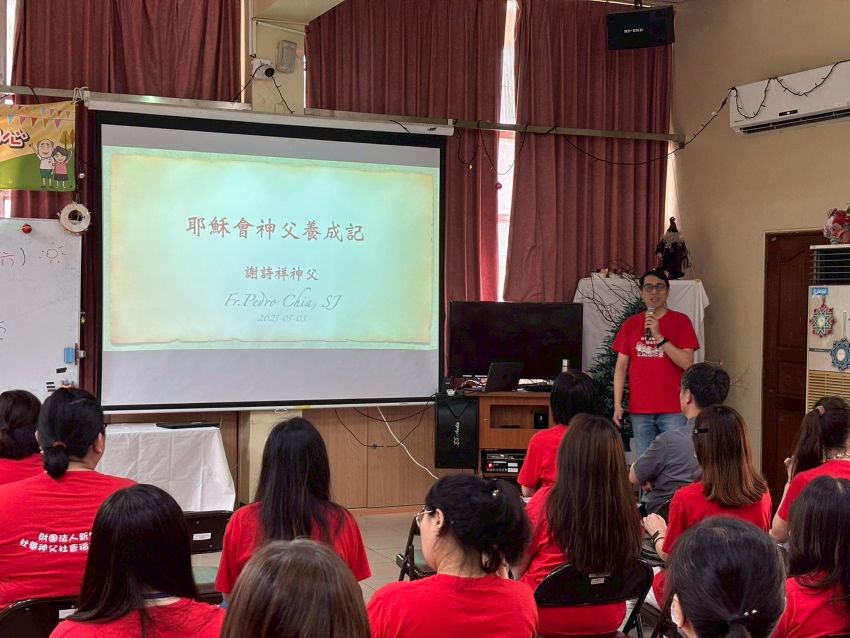 謝詩祥神父分享自己的聖召之路
