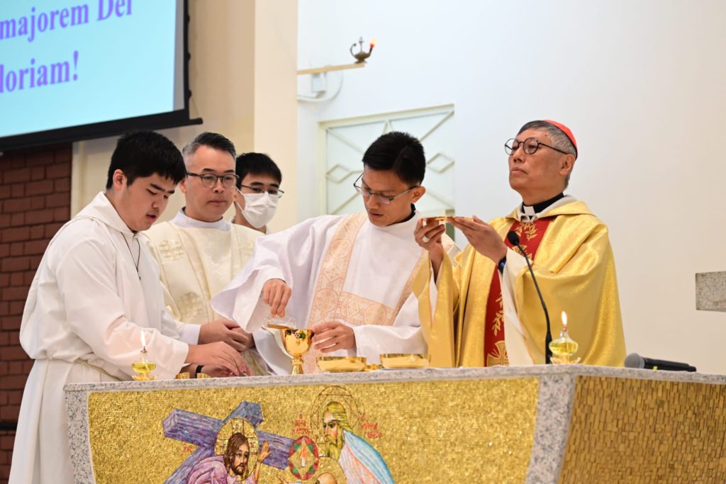 耶穌會士阮廷明治授予聖秩感恩祭