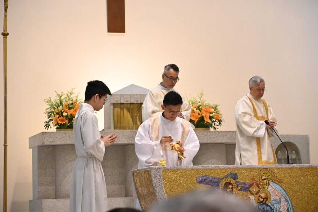 耶穌會士阮廷明治授予聖秩感恩祭