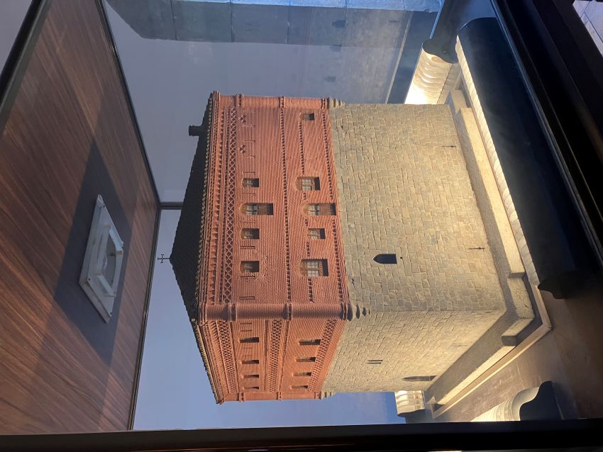 聖依納爵在羅耀拉的城堡故居模型