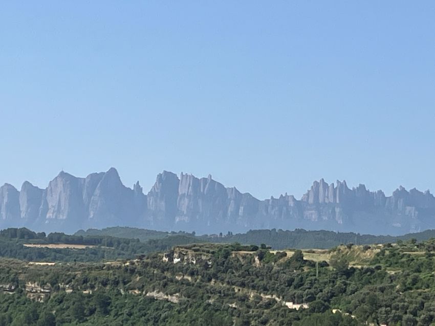 從靈修中心往外看的茫萊撒地景